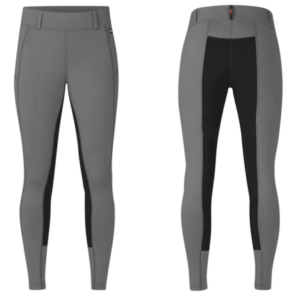 Gray and Black Women's Athletic Pants